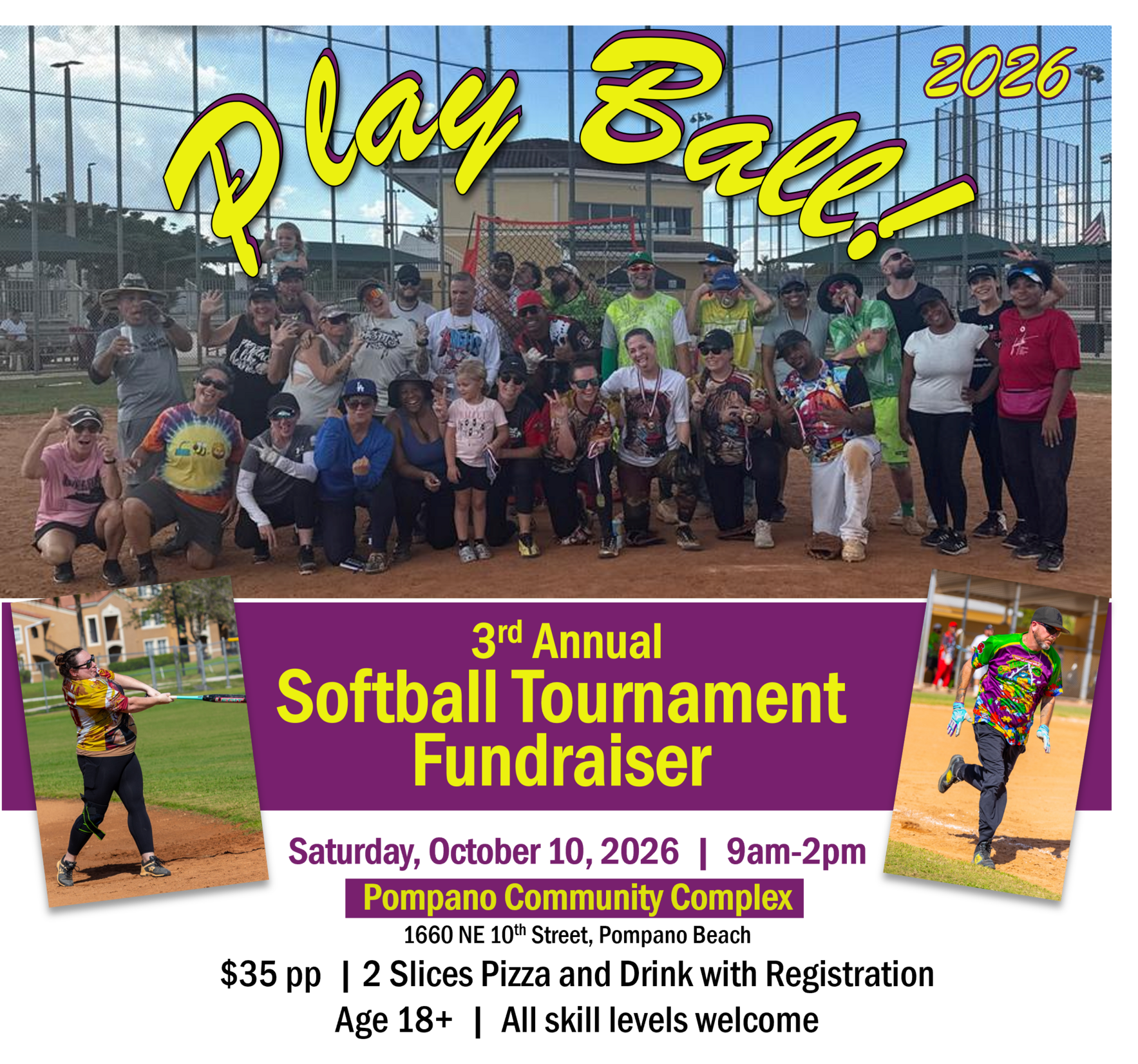 3rd Annual Softball Fundraiser image