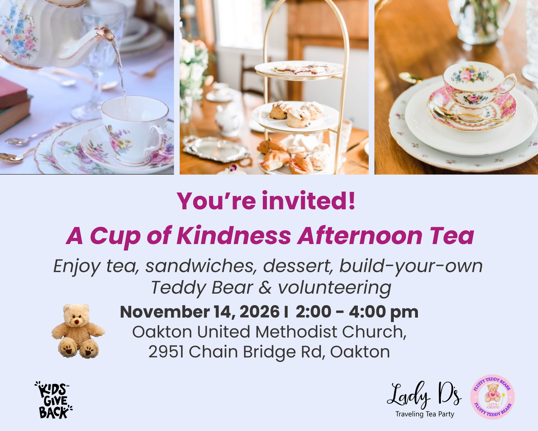 Cup of Kindness Afternoon Tea image