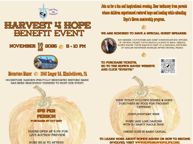 2026 Harvest 4 Hope Fall Benefit Event image