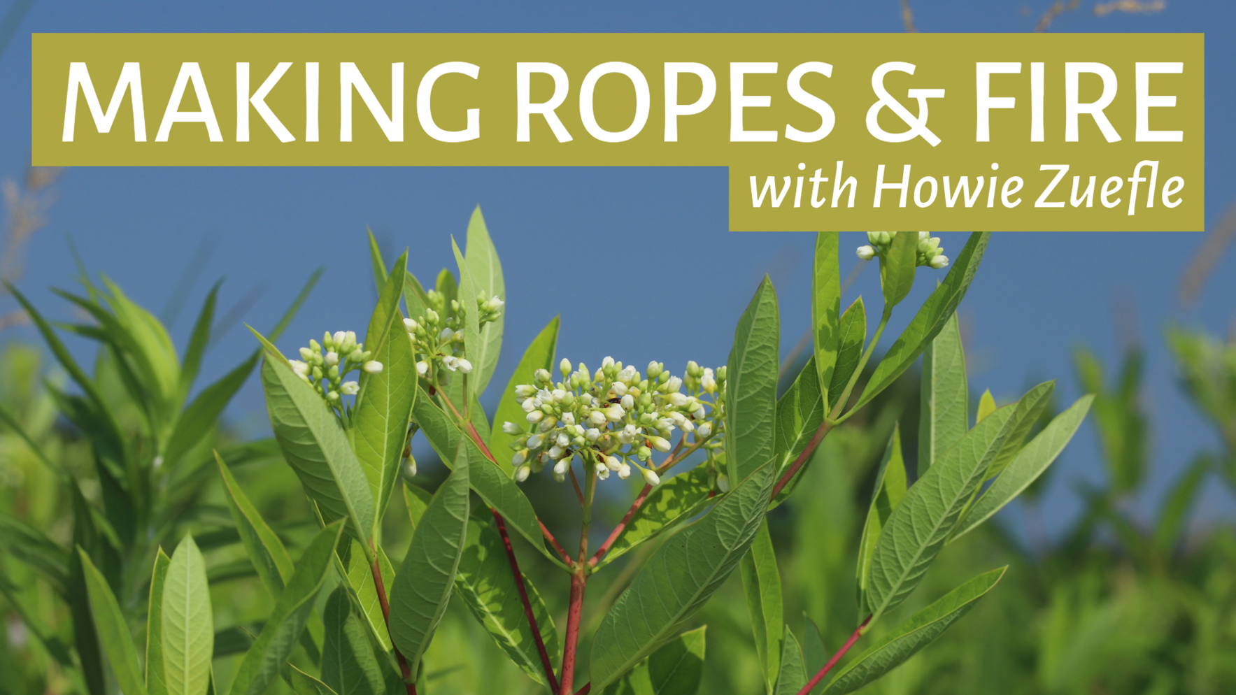 Making Ropes & Fire image