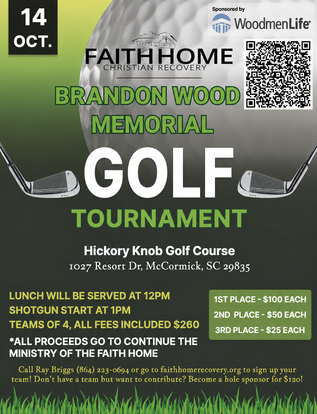 2026 Brandon Wood Memorial Golf Tournament image
