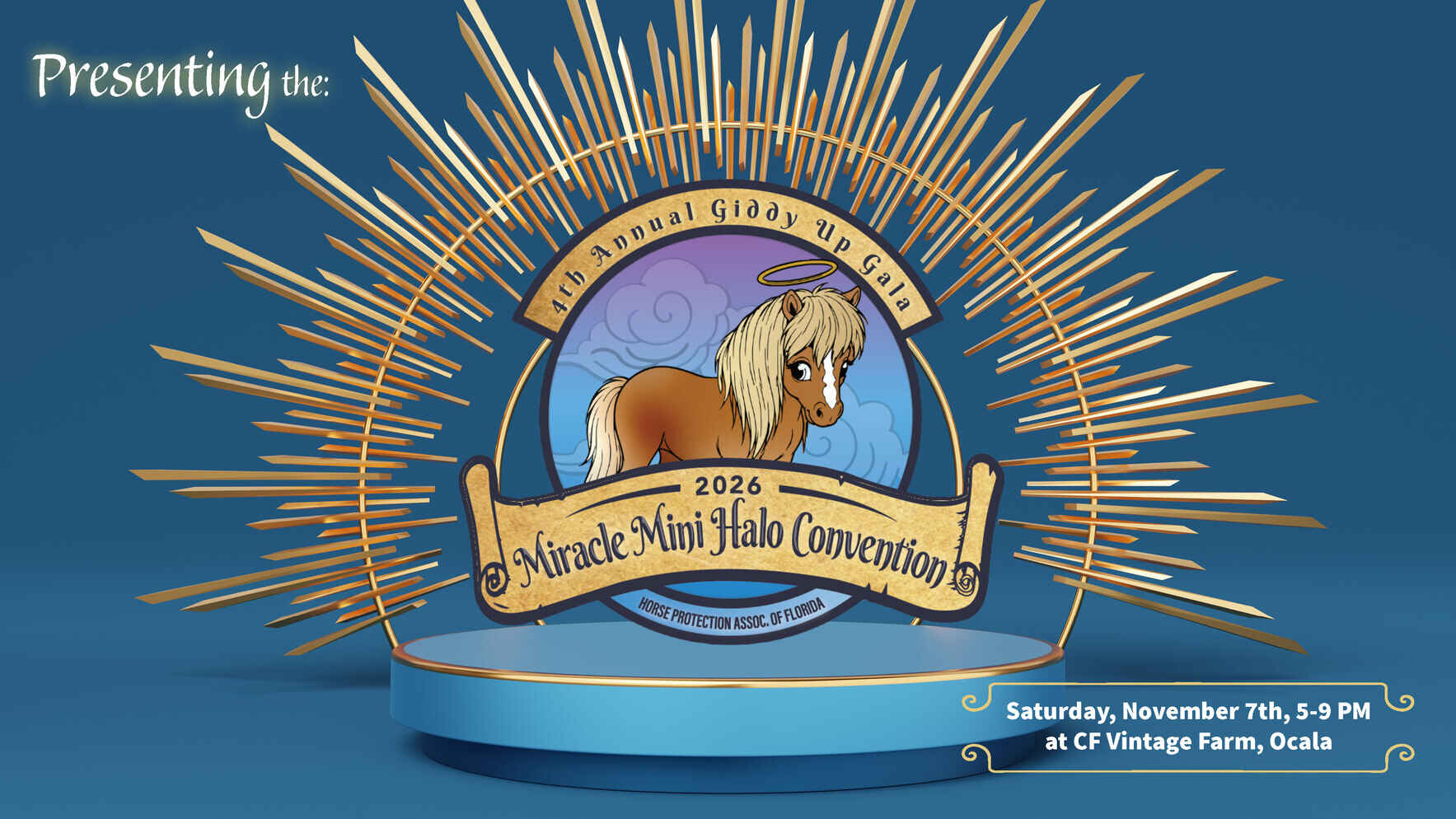 4th Annual Giddy Up Gala: The Miracle Mini Halo Convention image
