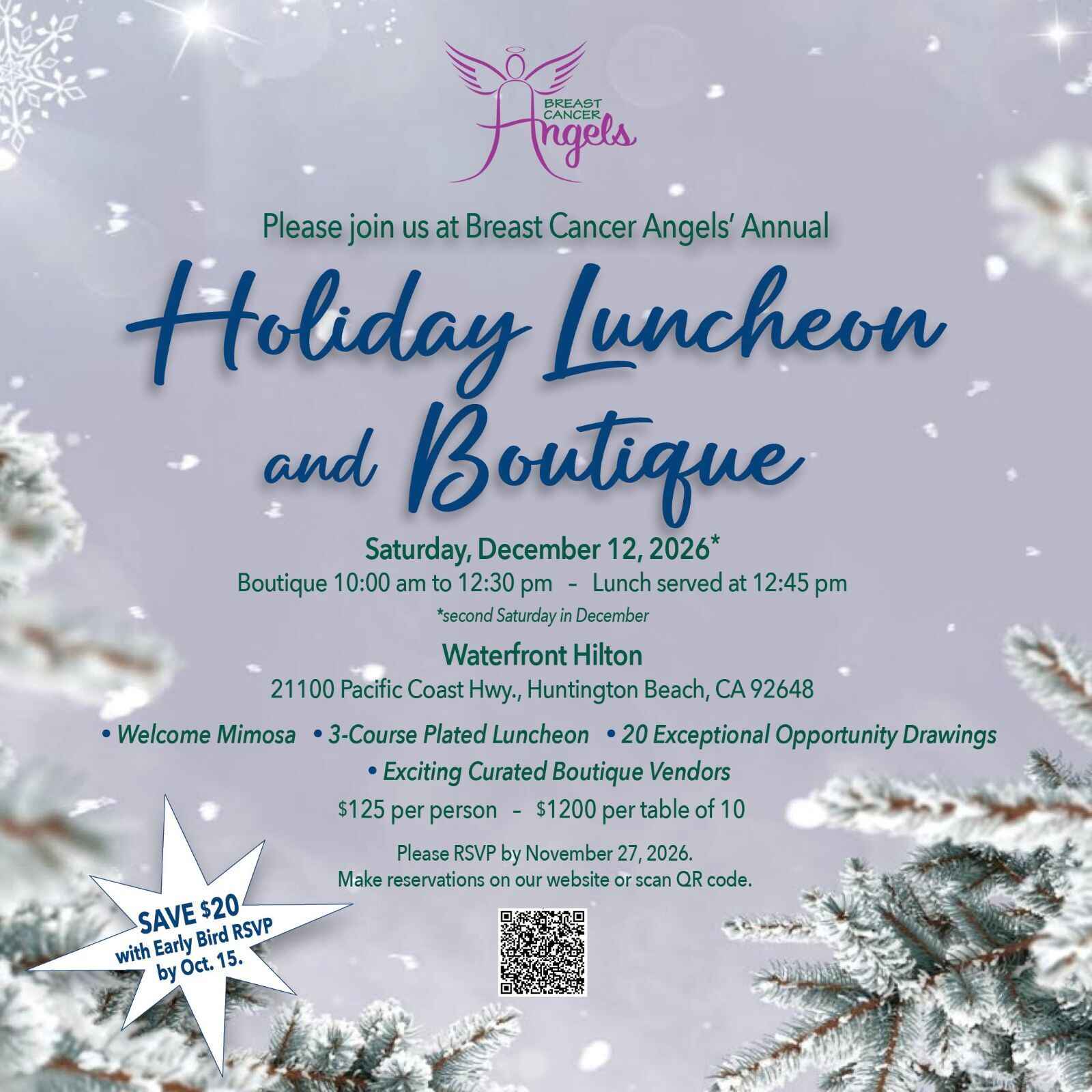 2026 Holiday Luncheon and Boutique image