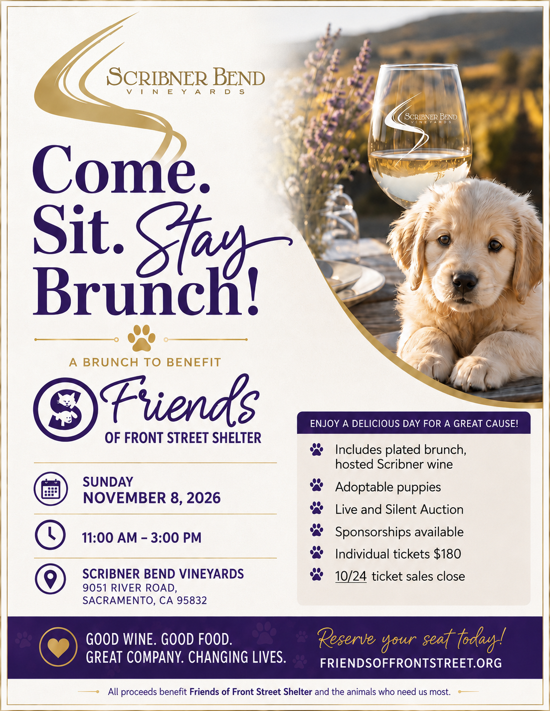 Come. Sit. Stay. Brunch! image