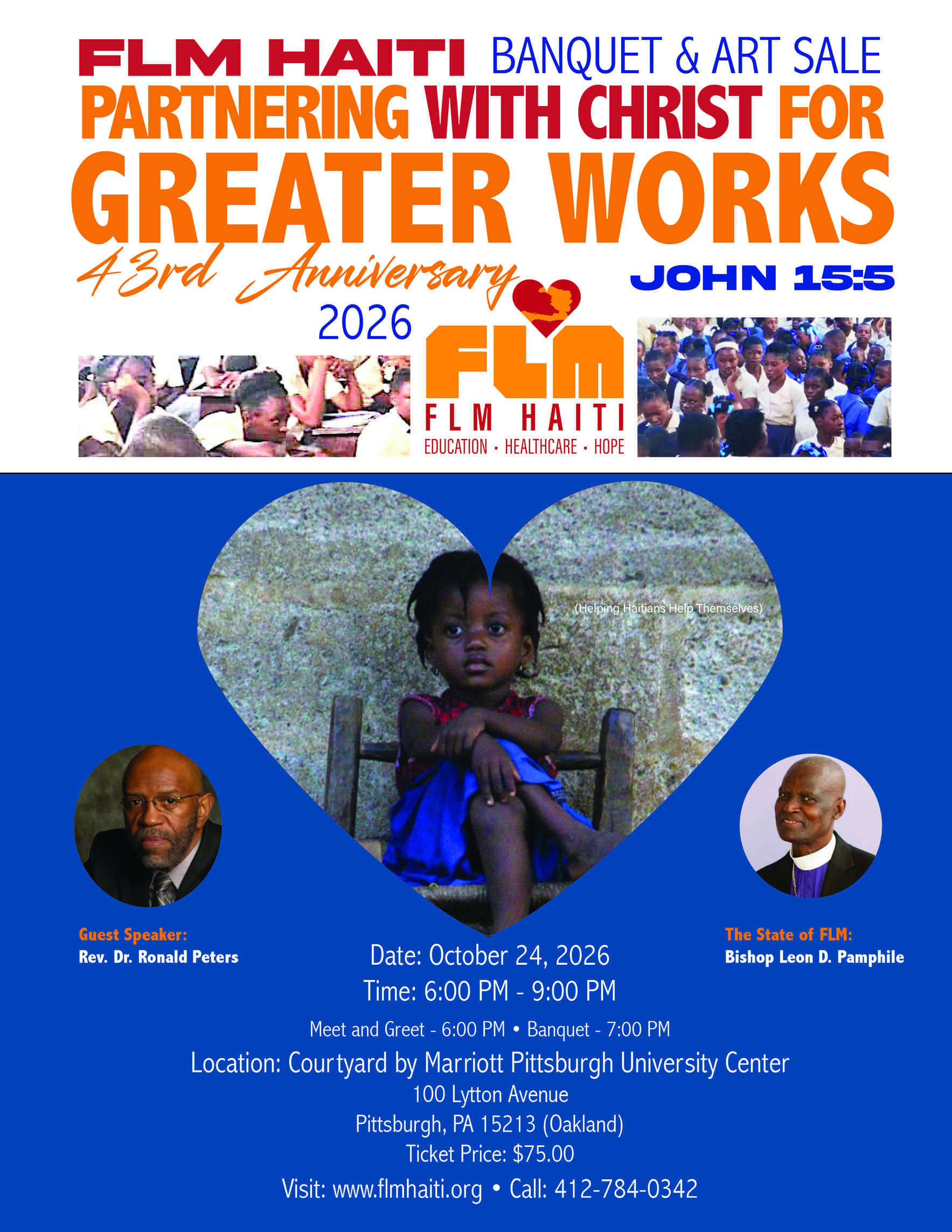 FLM Haiti 43rd Annual Banquet & Art Sale image