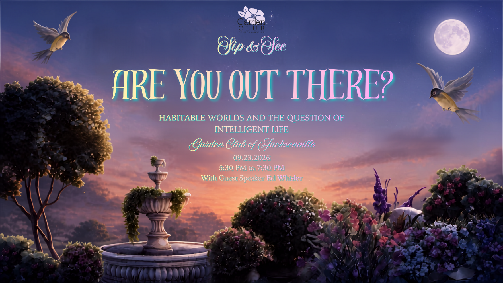 Sip & See: Are You Out There? image