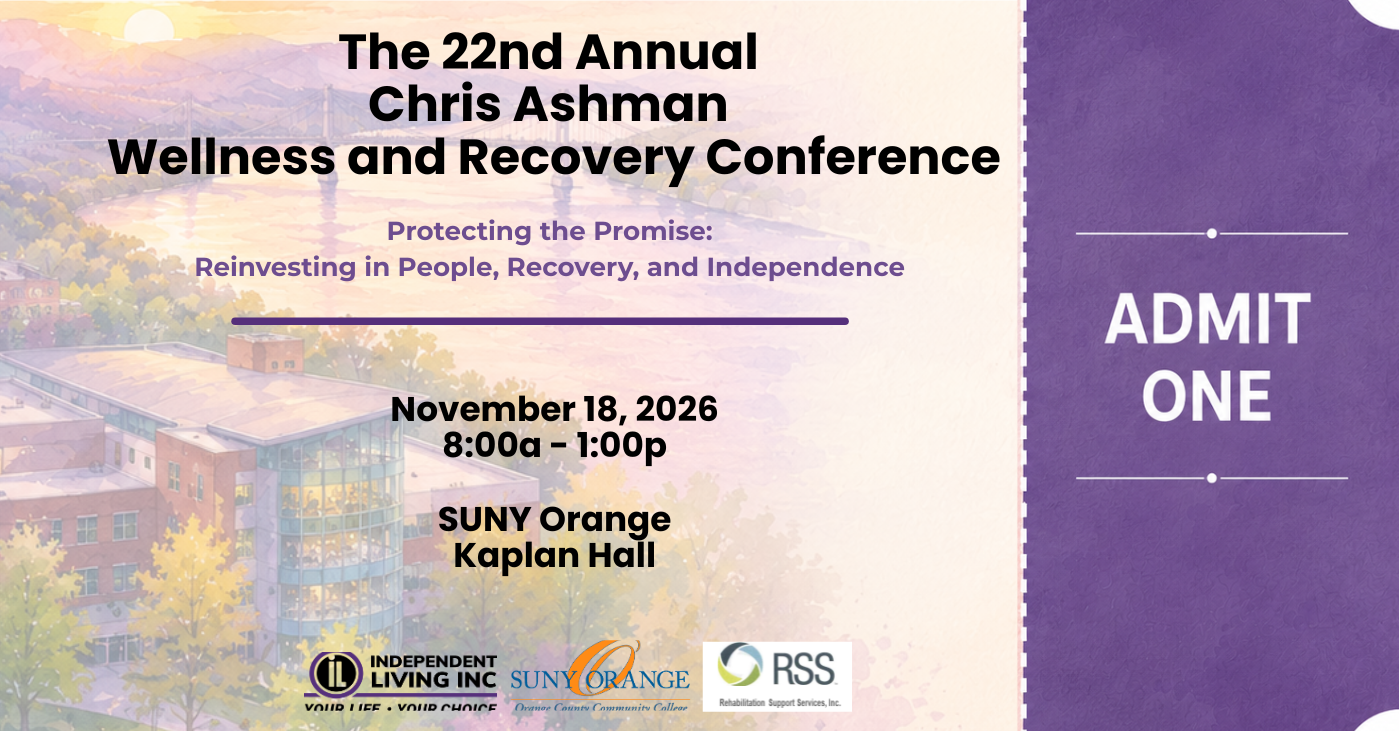 The 22nd Annual Chris Ashman Wellness and Recovery Conference image
