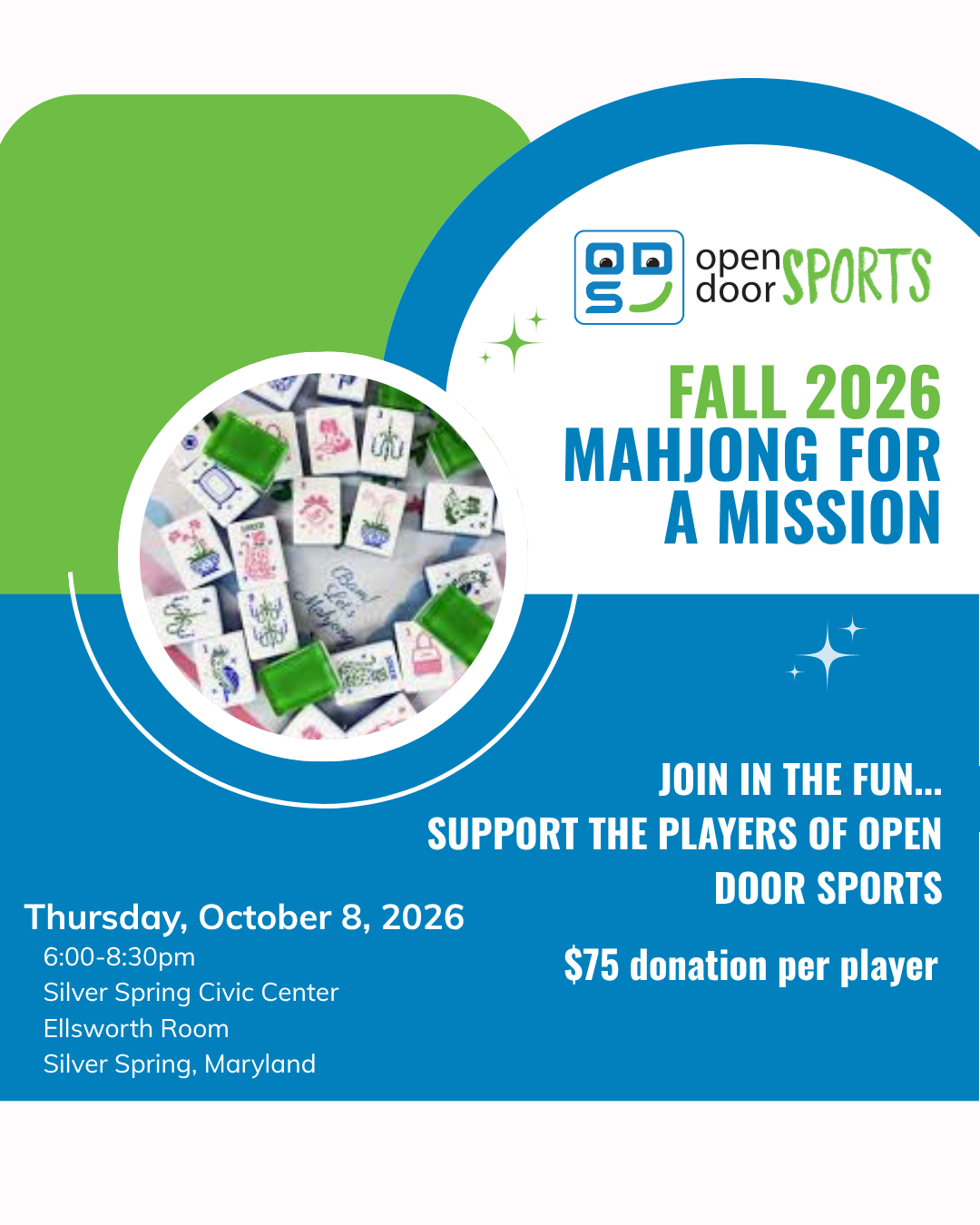 Fall 2026 Mahjong for a Mission image