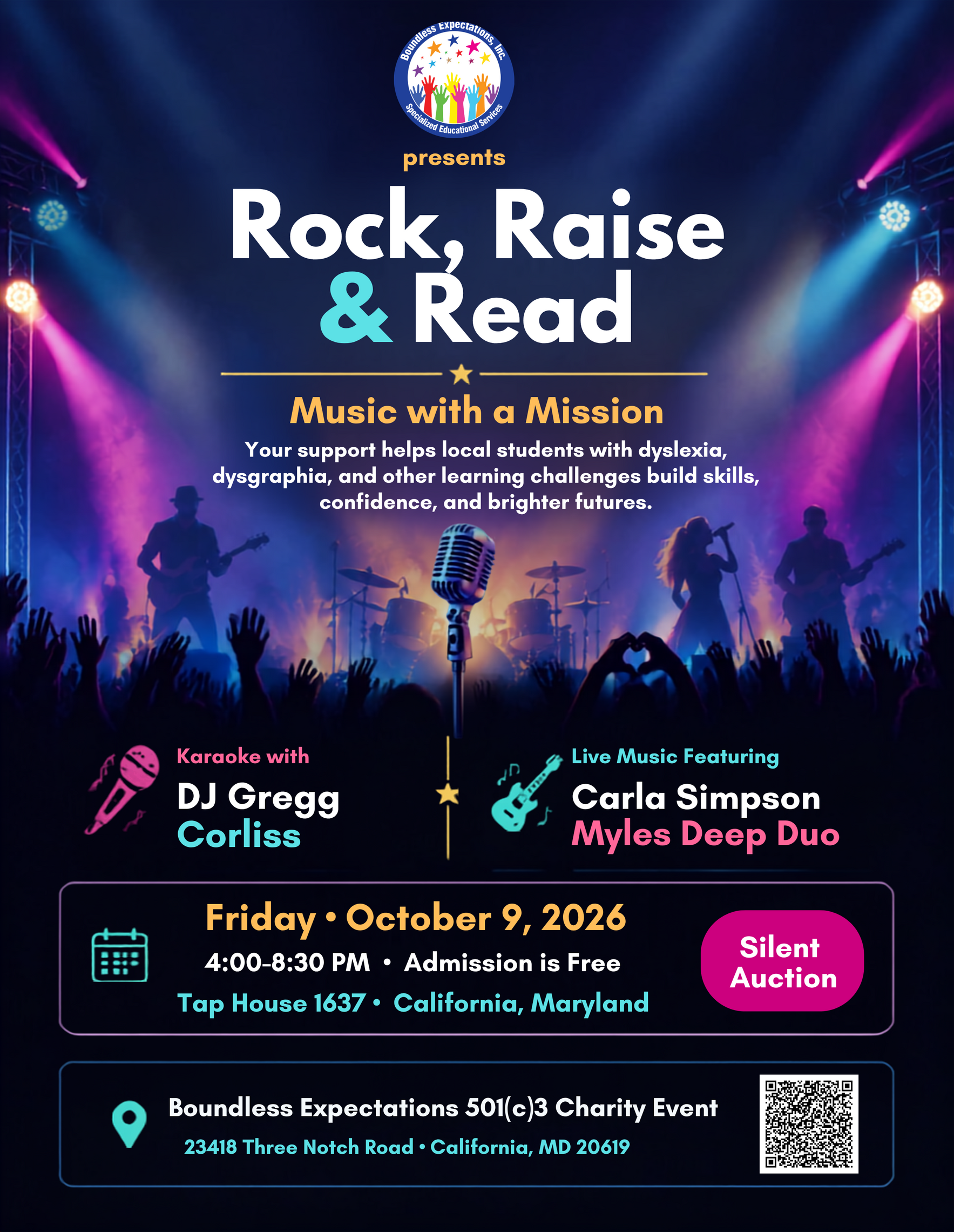 DONATE to ROCK, RAISE, & READ image