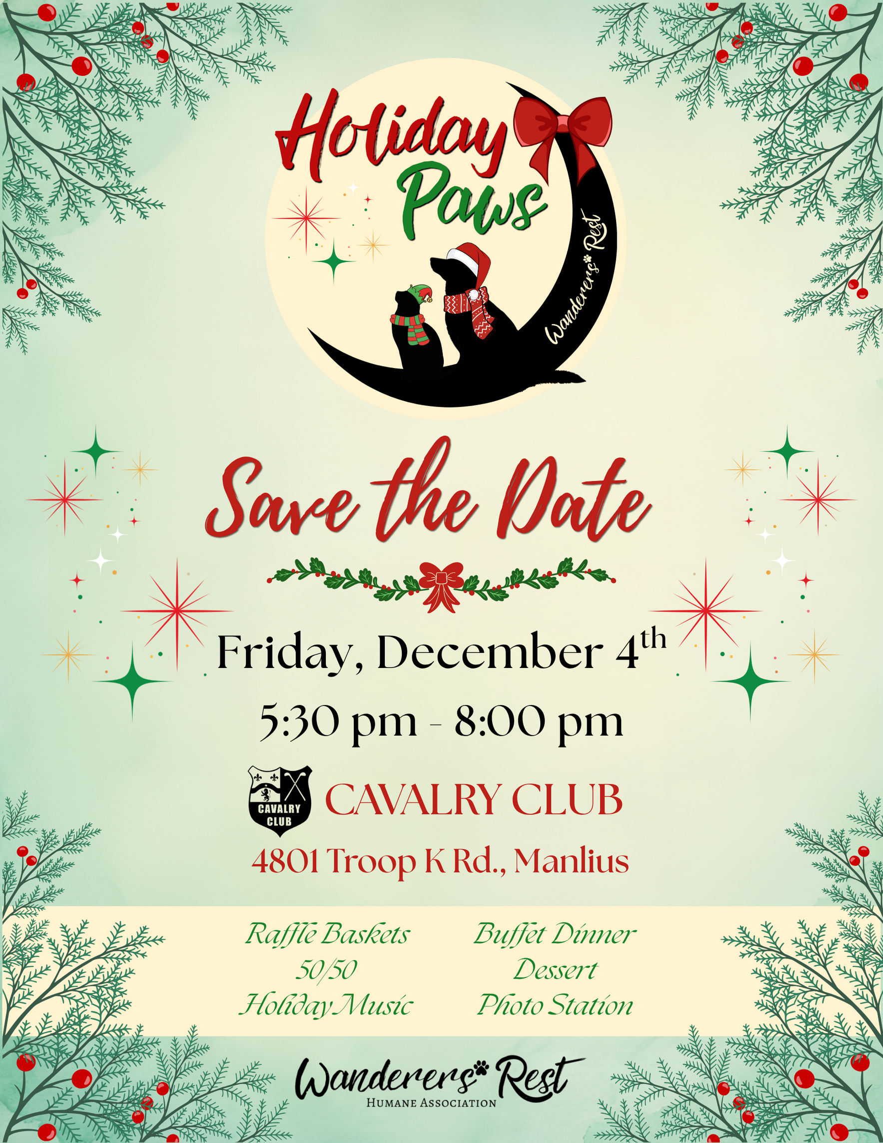 Wanderers' Rest Humane Association Holiday Paws Event image