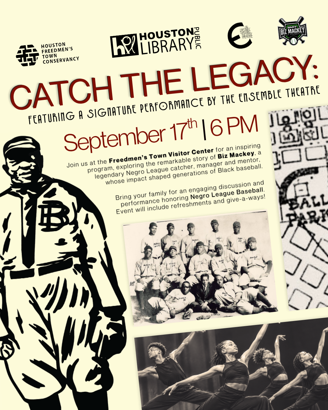 Catch the Legacy: Featuring A Signature Performance By The Ensemble Theatre image