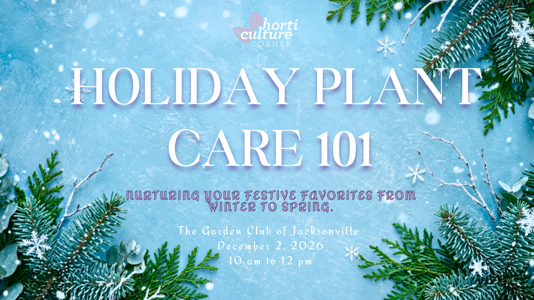 Holiday Plant Care 101 image