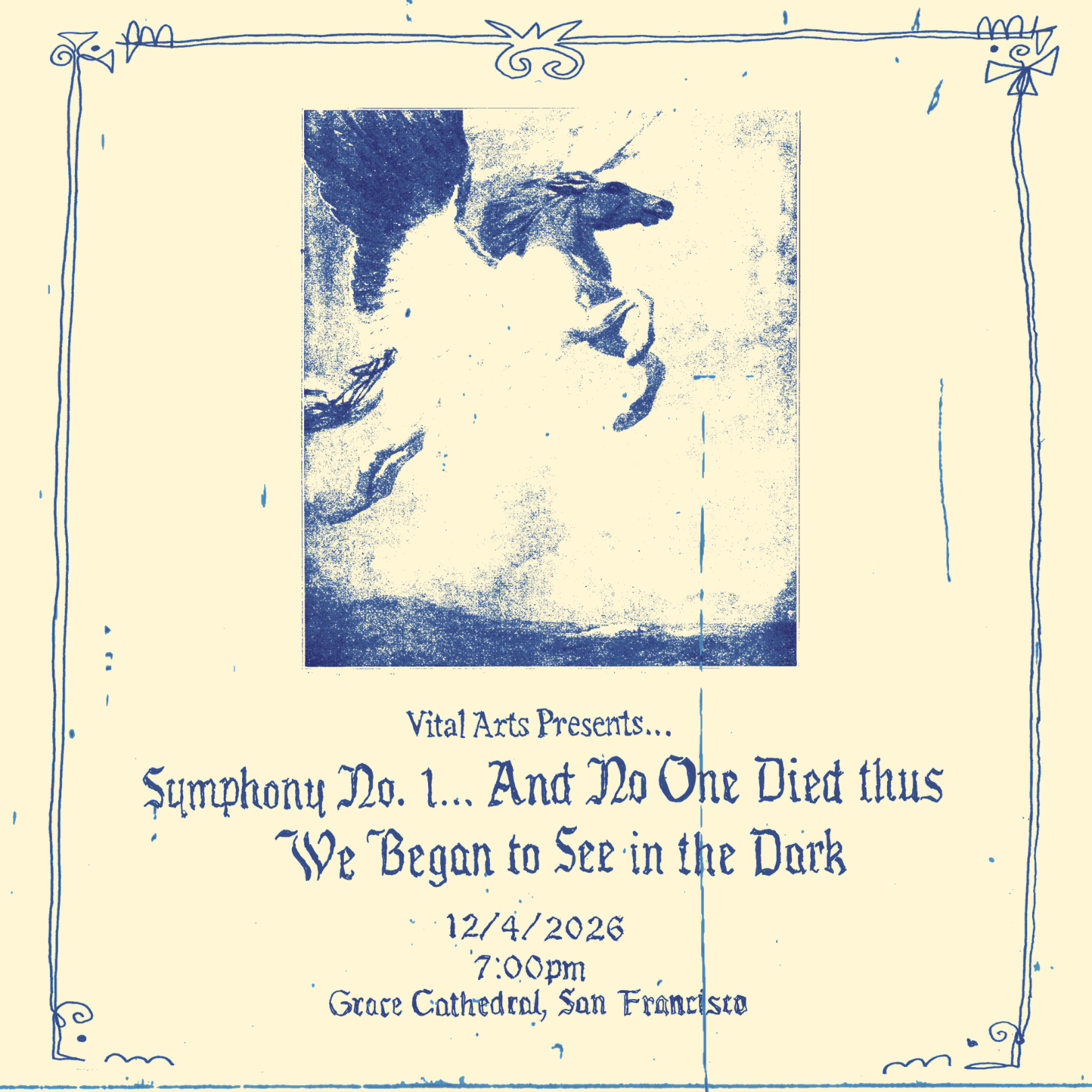 Ghost Ship Symphony ... and no one died, thus we began to see in the dark image