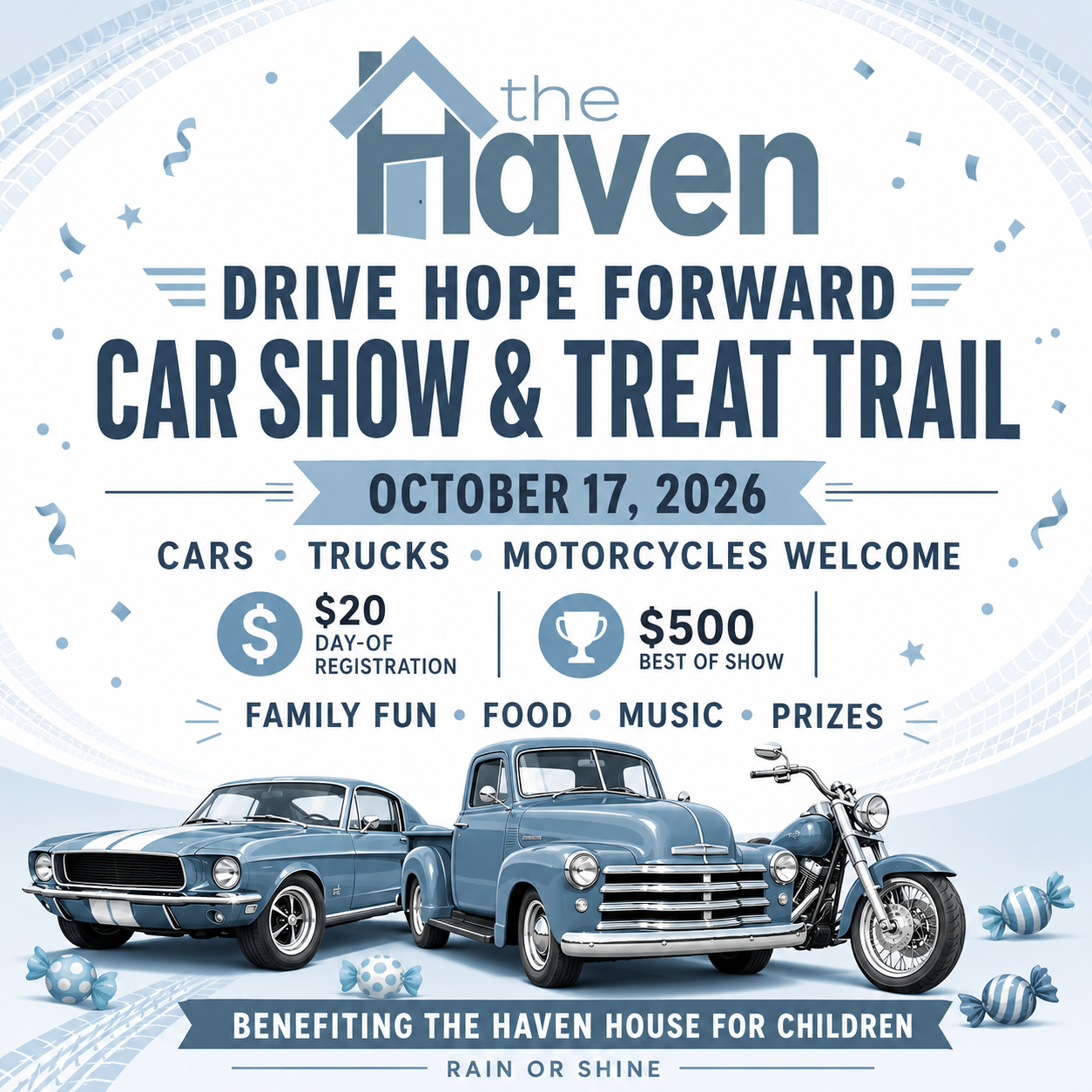 3rd Annual Cruise In Car Show to Benefit The Haven  image