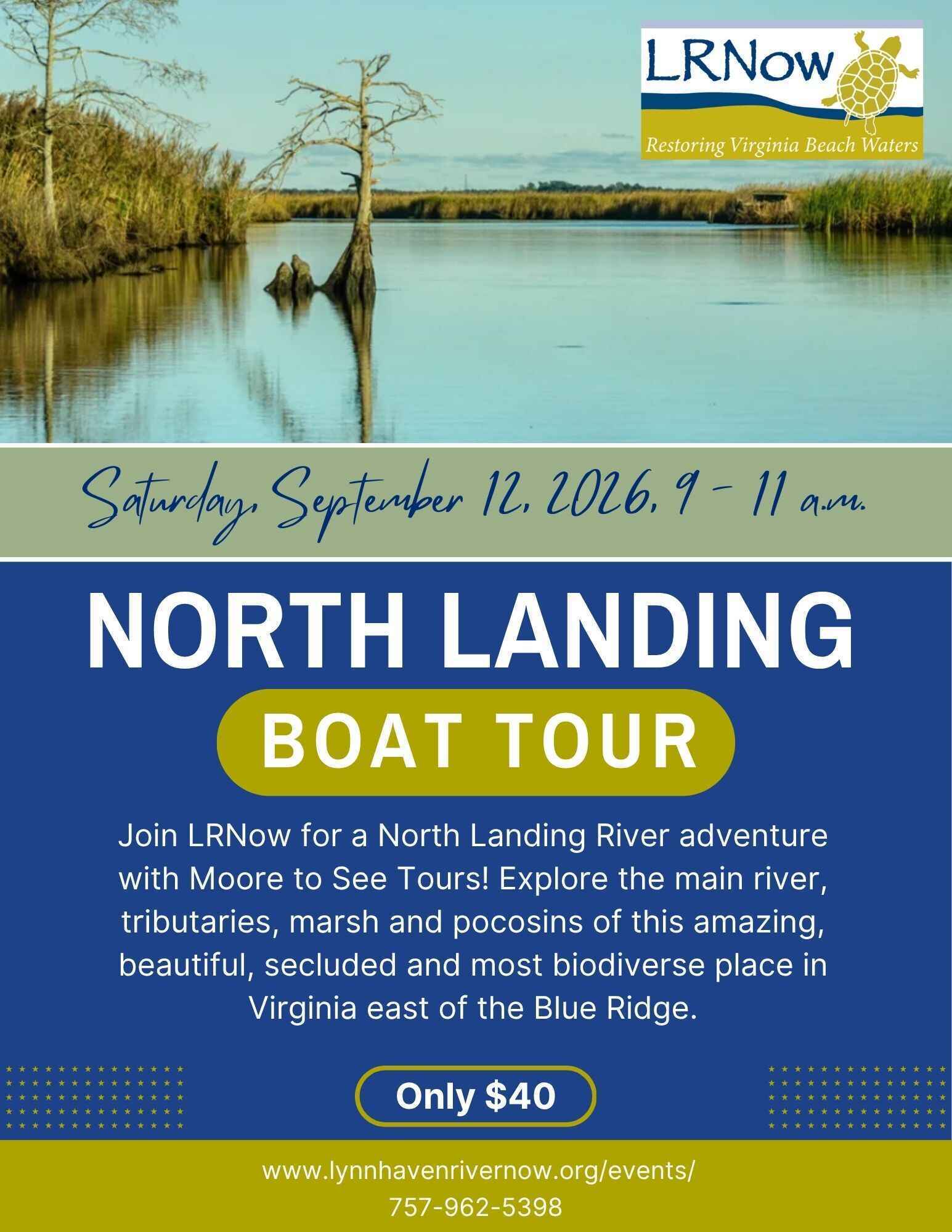September 12 North Landing Boat Tour image