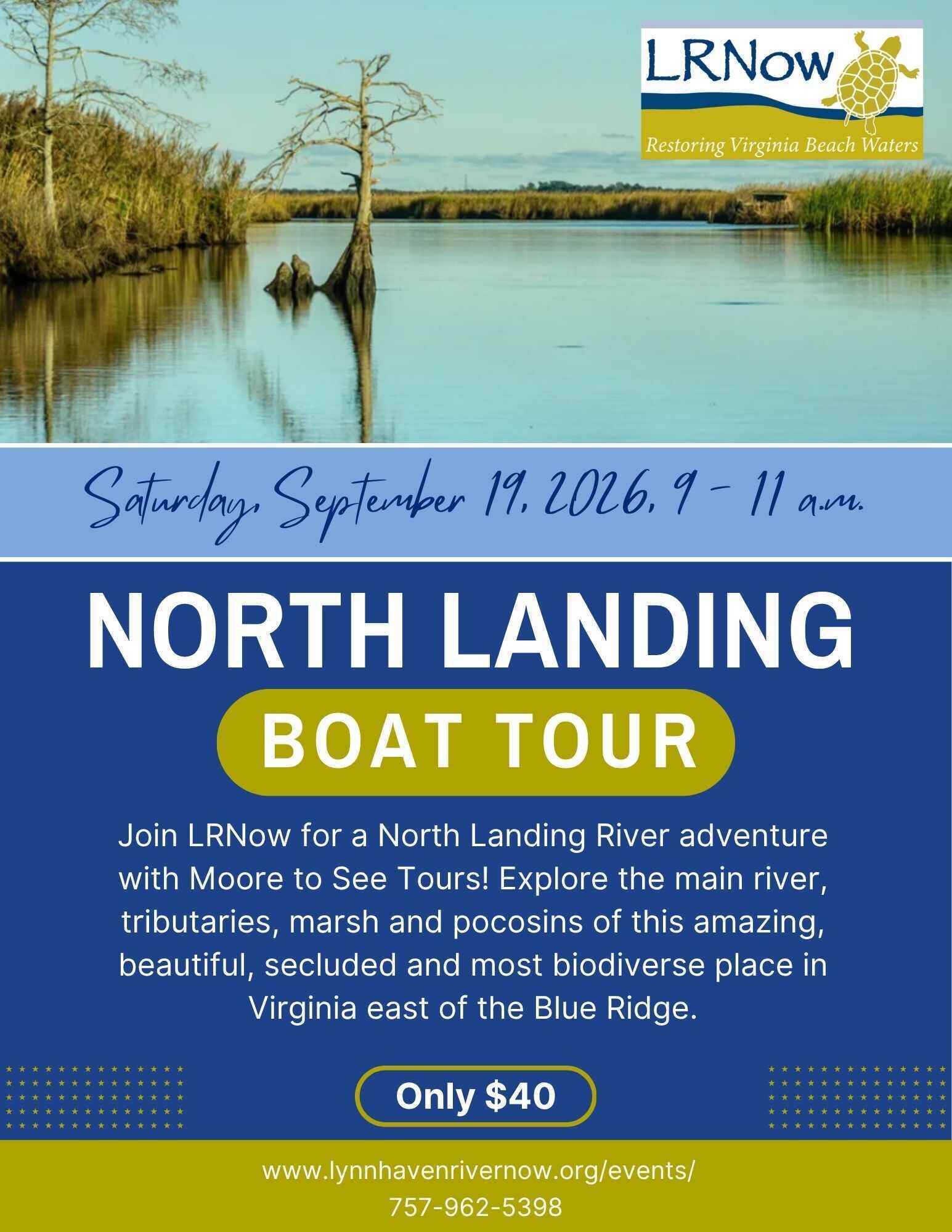 September 19 North Landing Boat Tour image