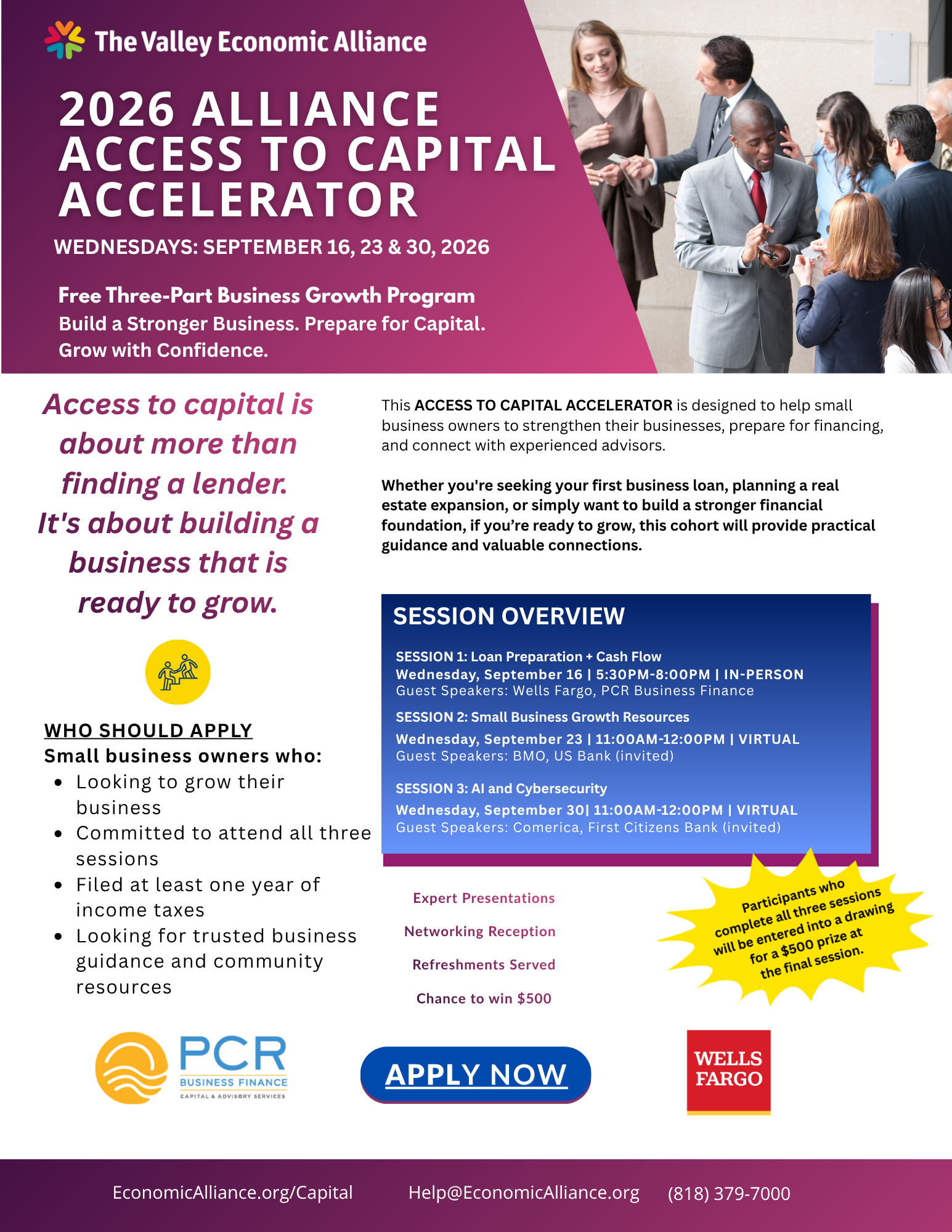 2026 Access to Capital Accelerator image