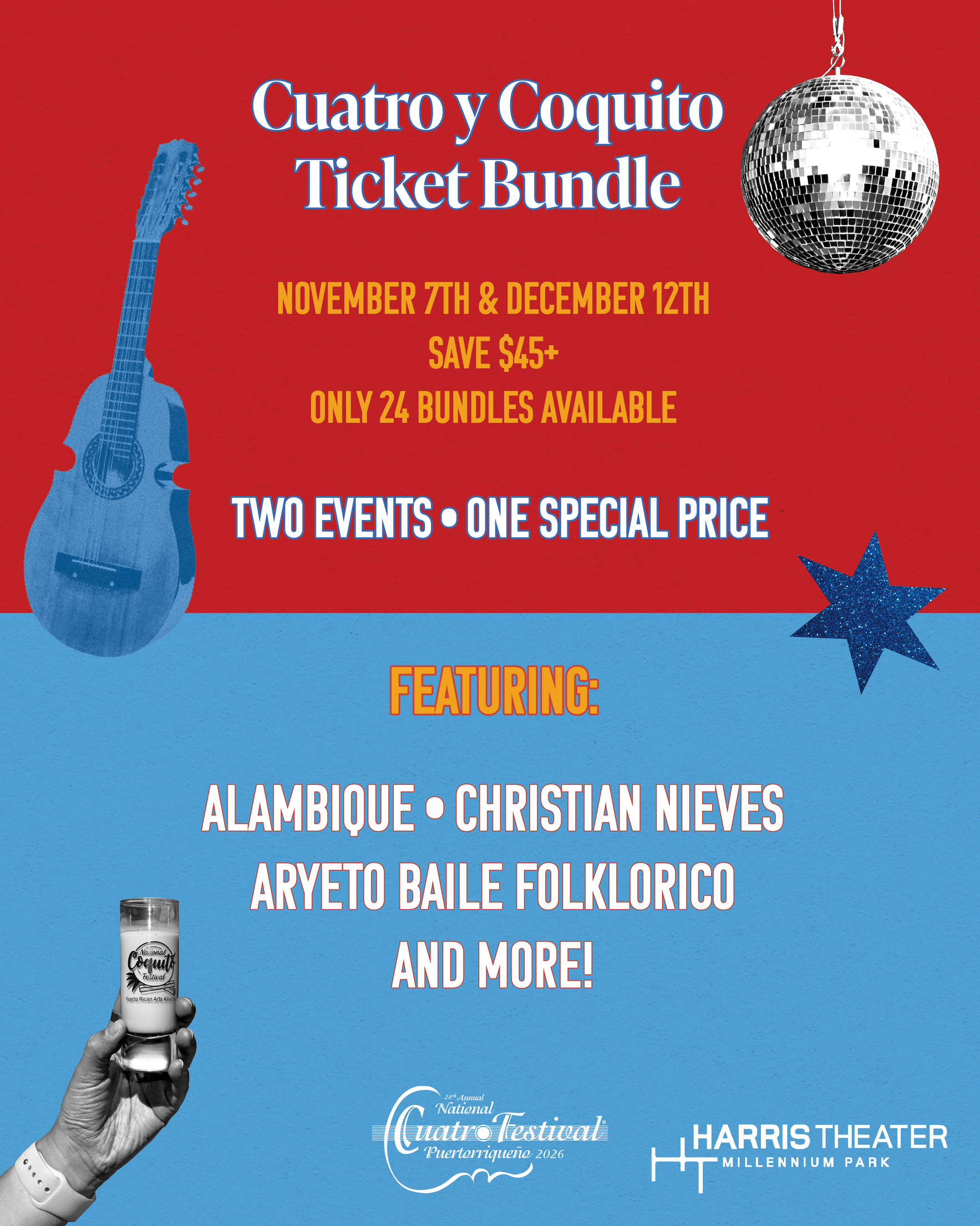 2026 Cuatro y Coquito Bundle image