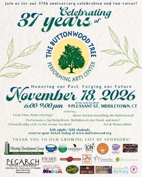 Celebrating 37 years of The Buttonwood Tree:  Honoring Our Past, Forging Our Future image