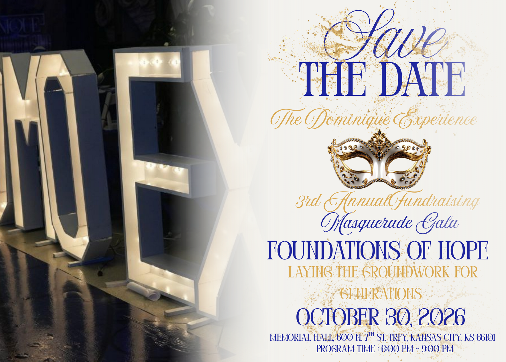 Foundations of Hope III Annual Masquerade Gala  image