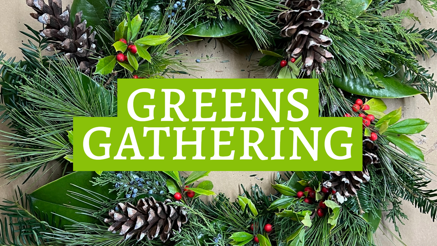 Greens Gathering: Thursday image