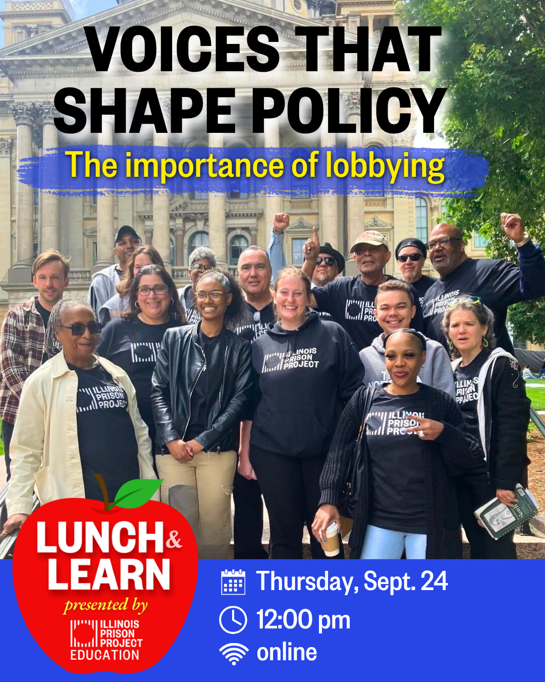 September Virtual Lunch & Learn: Voices that Shape Policy - The Importance of Lobbying      image