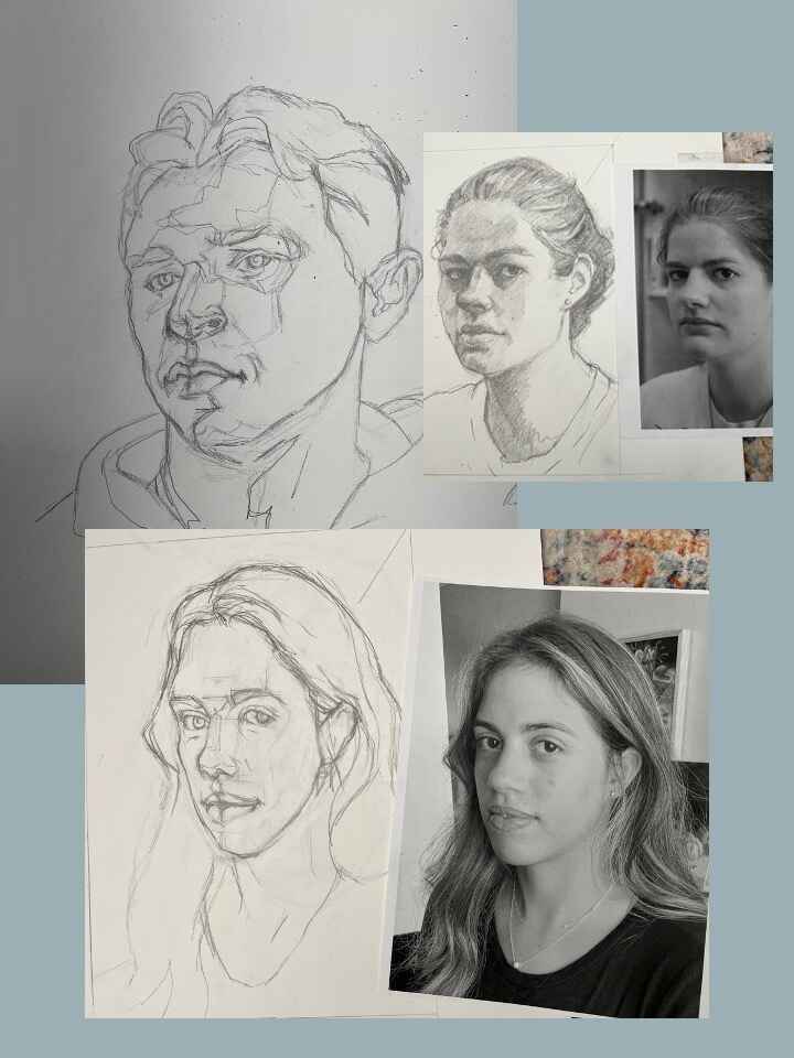 2026-A4 - Introduction to Portrait Drawing with Corinne Lilyard-Mitchell image