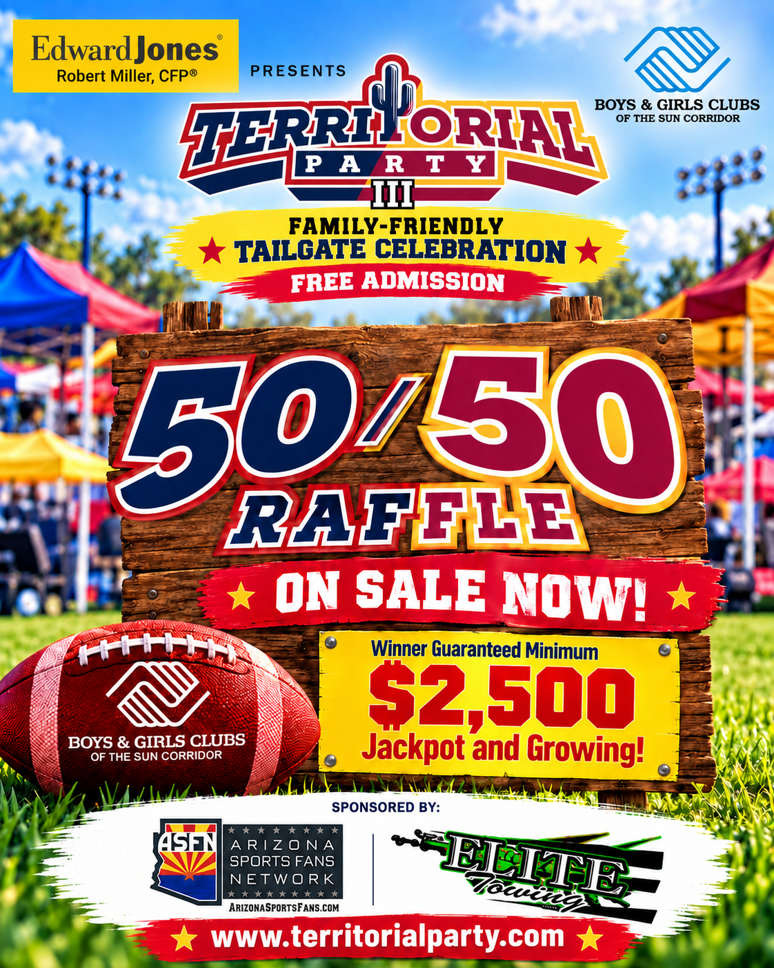 Territorial Party 3 50/50 Raffle image