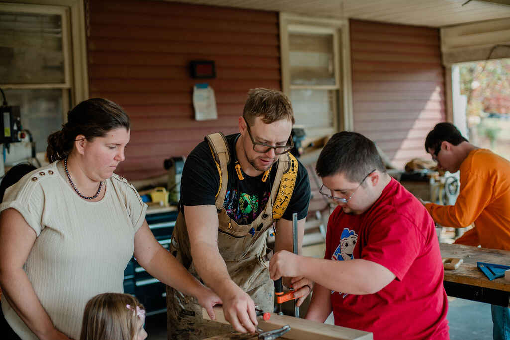 UPside Club- Woodworking Workshop in Concord image
