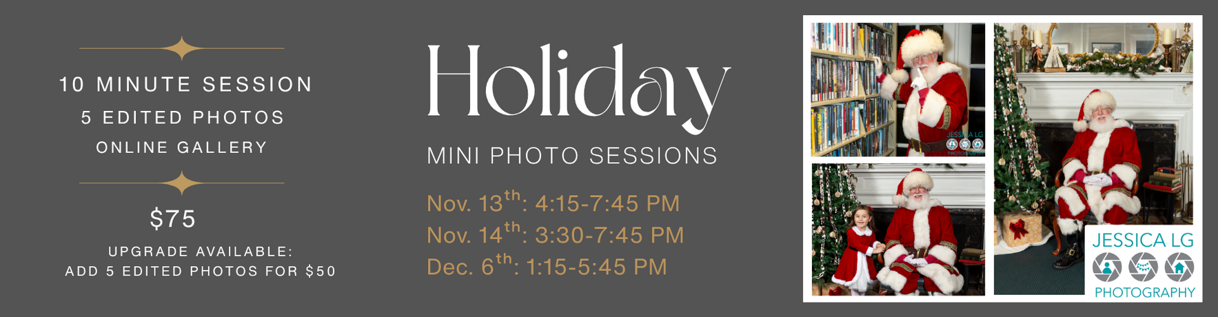 Holiday Mini Photo Sessions image