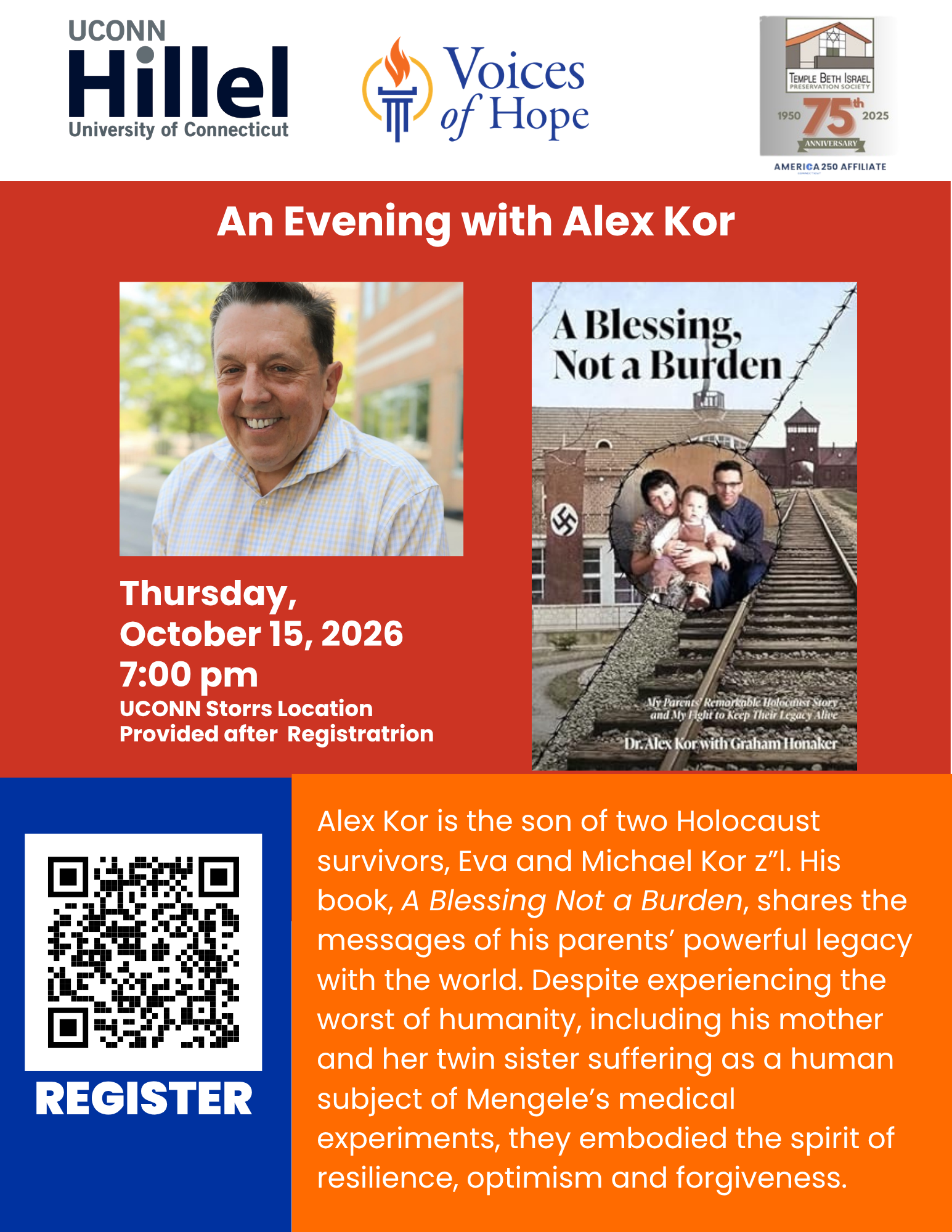 An Evening with Alex Kor image