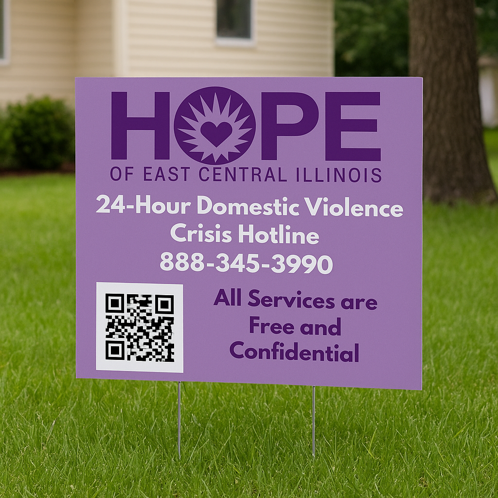 Help Us Plant HOPE - Domestic Violence Awareness image