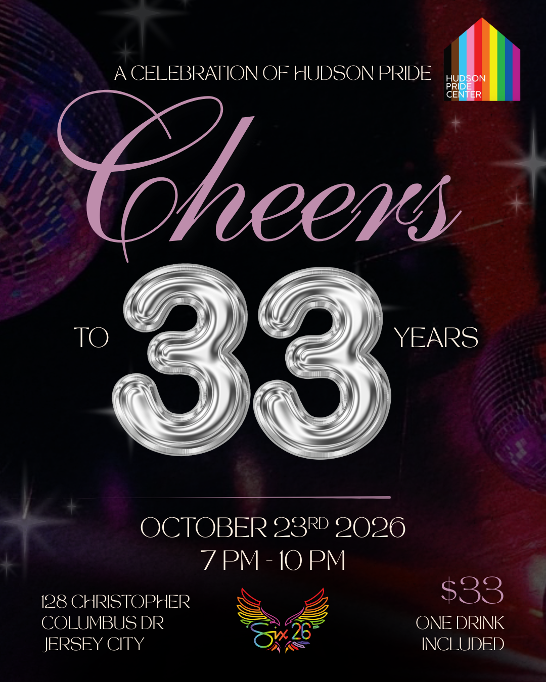Hudson Pride Center's 33rd Birthday Celebration image