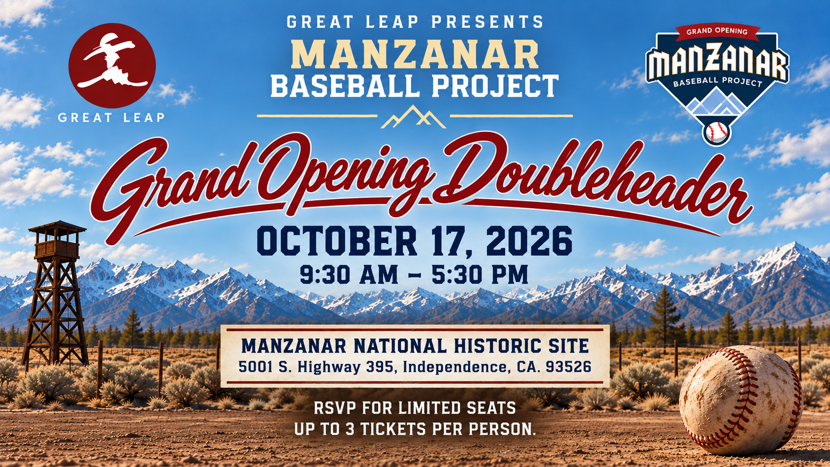 2026 Grand Opening Doubleheader Tickets image