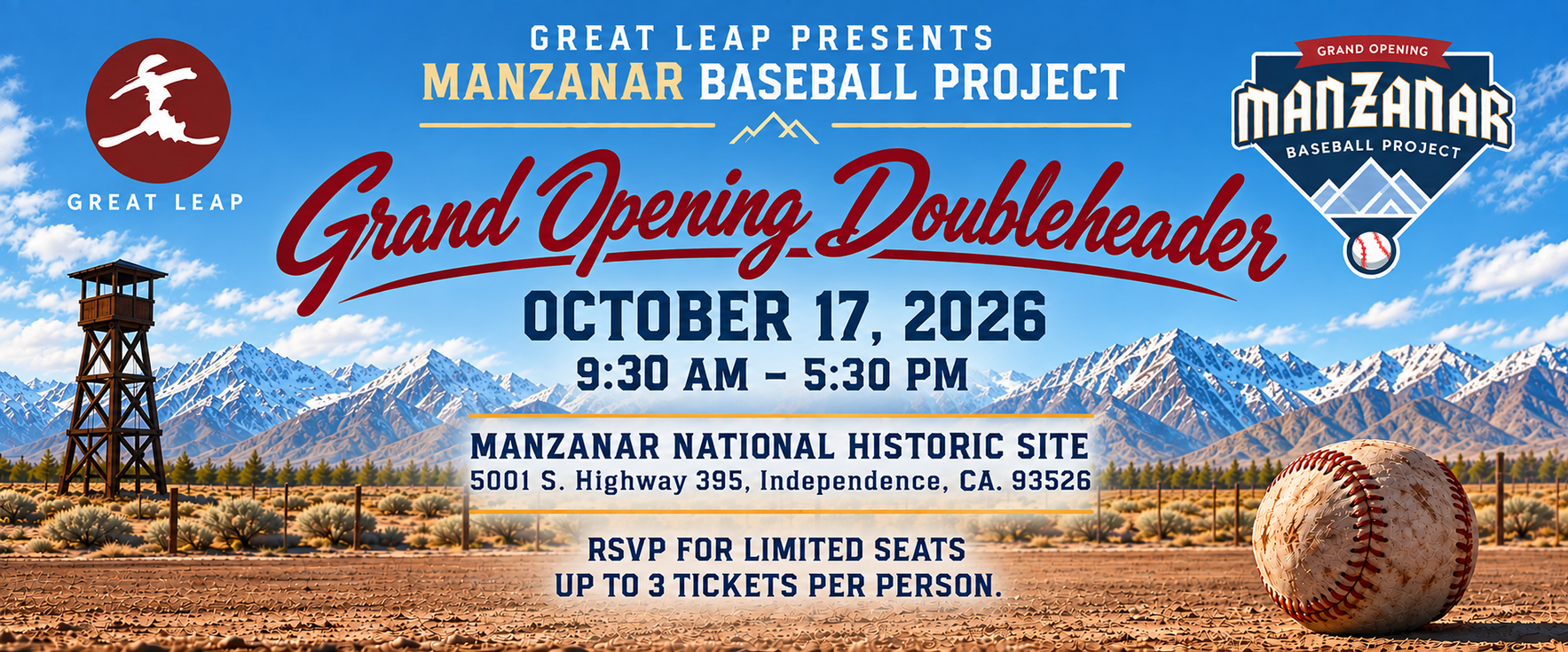 2026 Grand Opening Doubleheader Tickets image