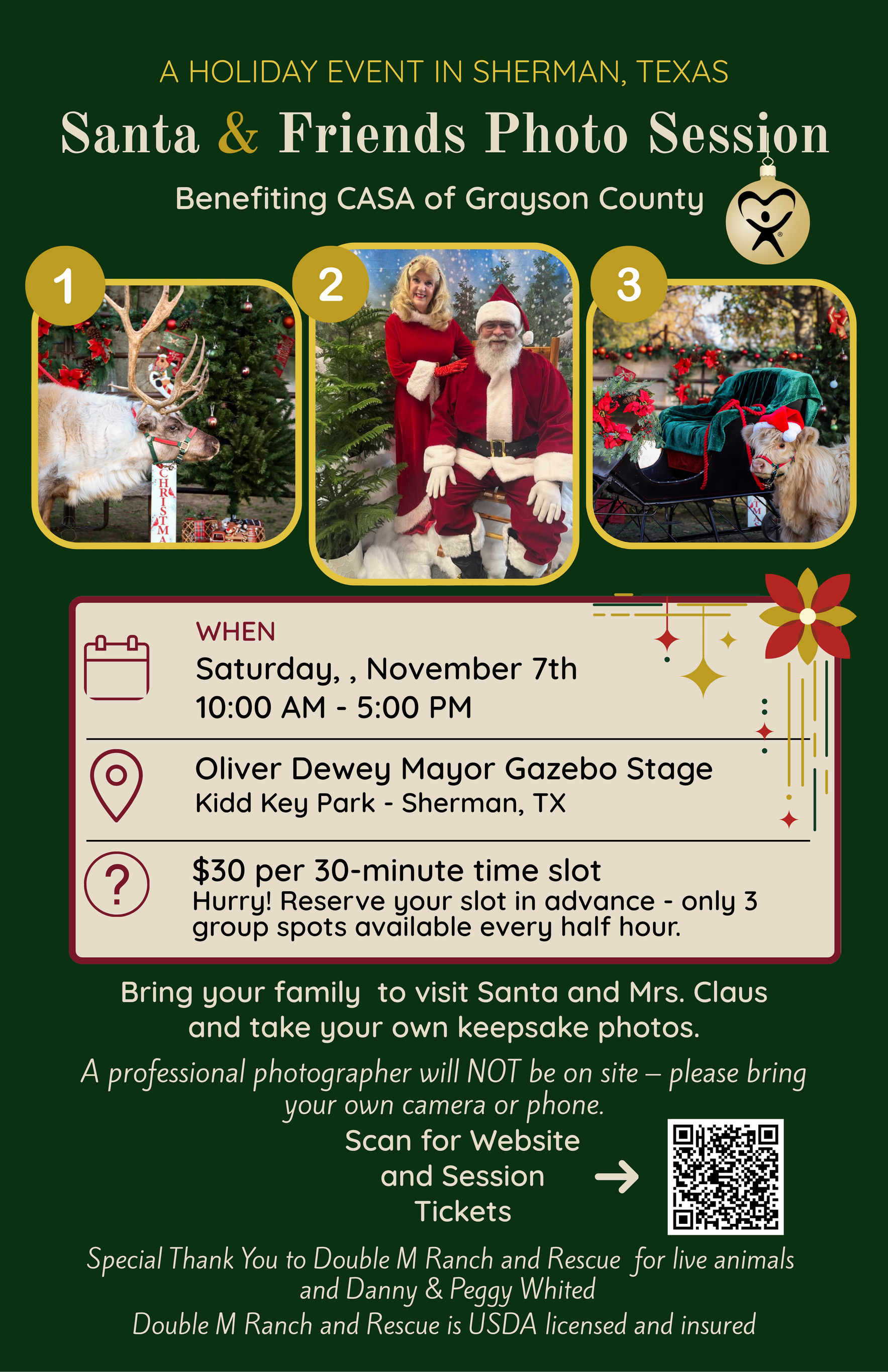 Santa & Friends Photo Session image