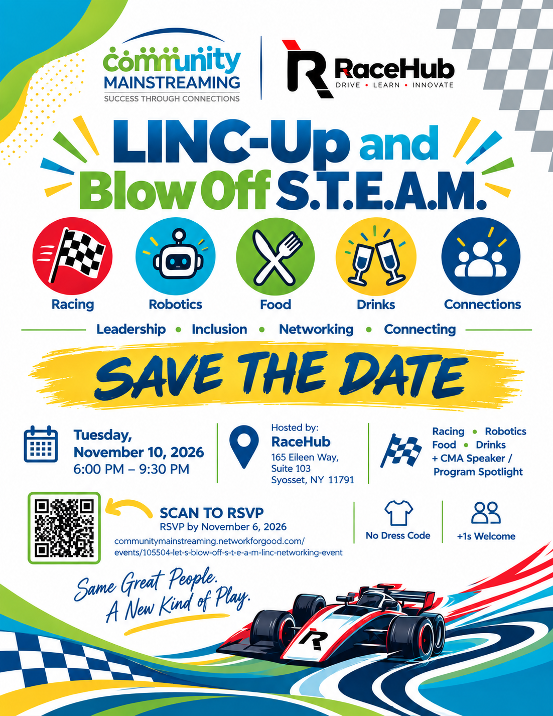 Let's Blow off S.T.E.A.M. LINC Networking Event image