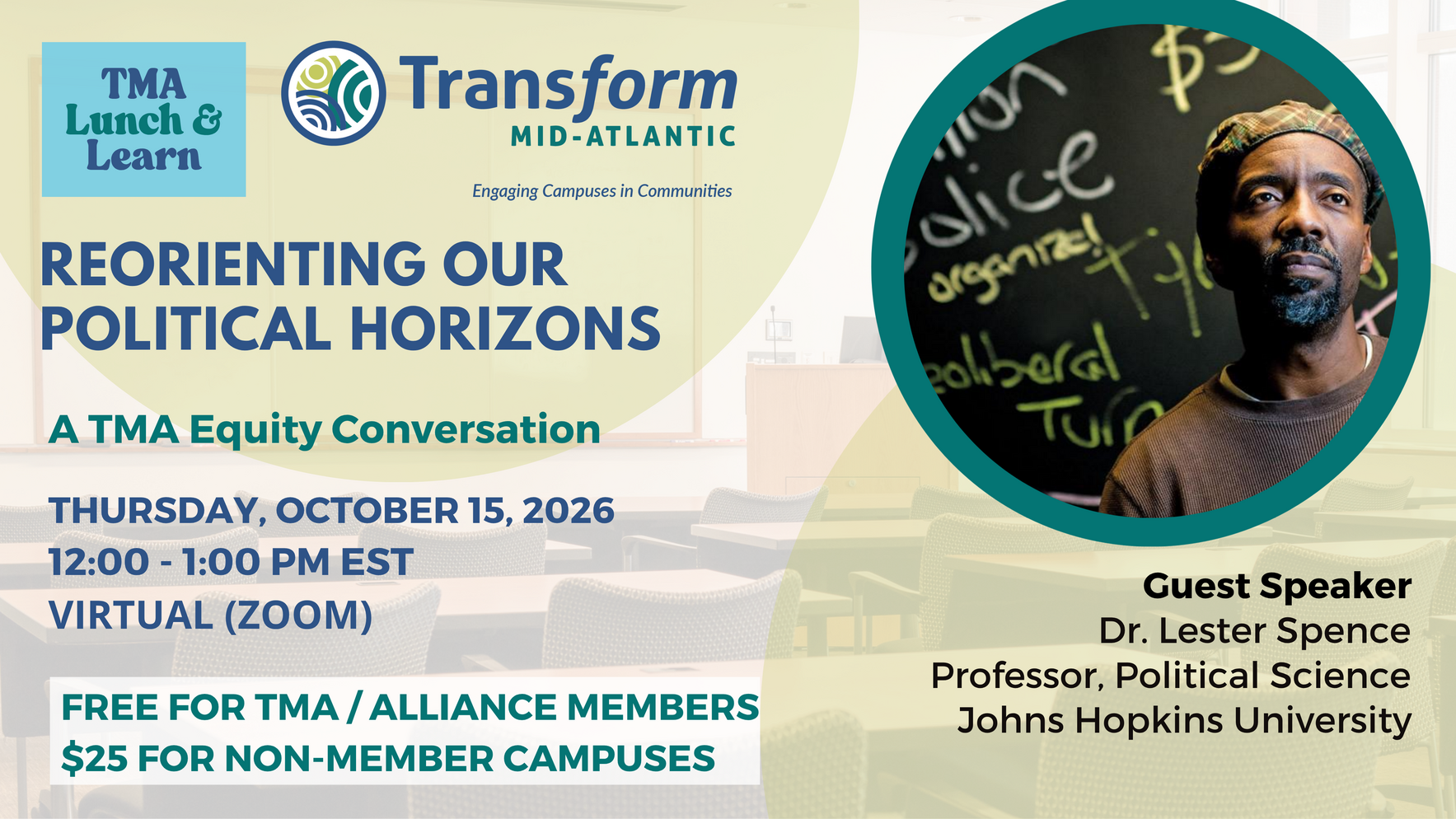 Equity Conversation Series with Dr. Lester Spence image