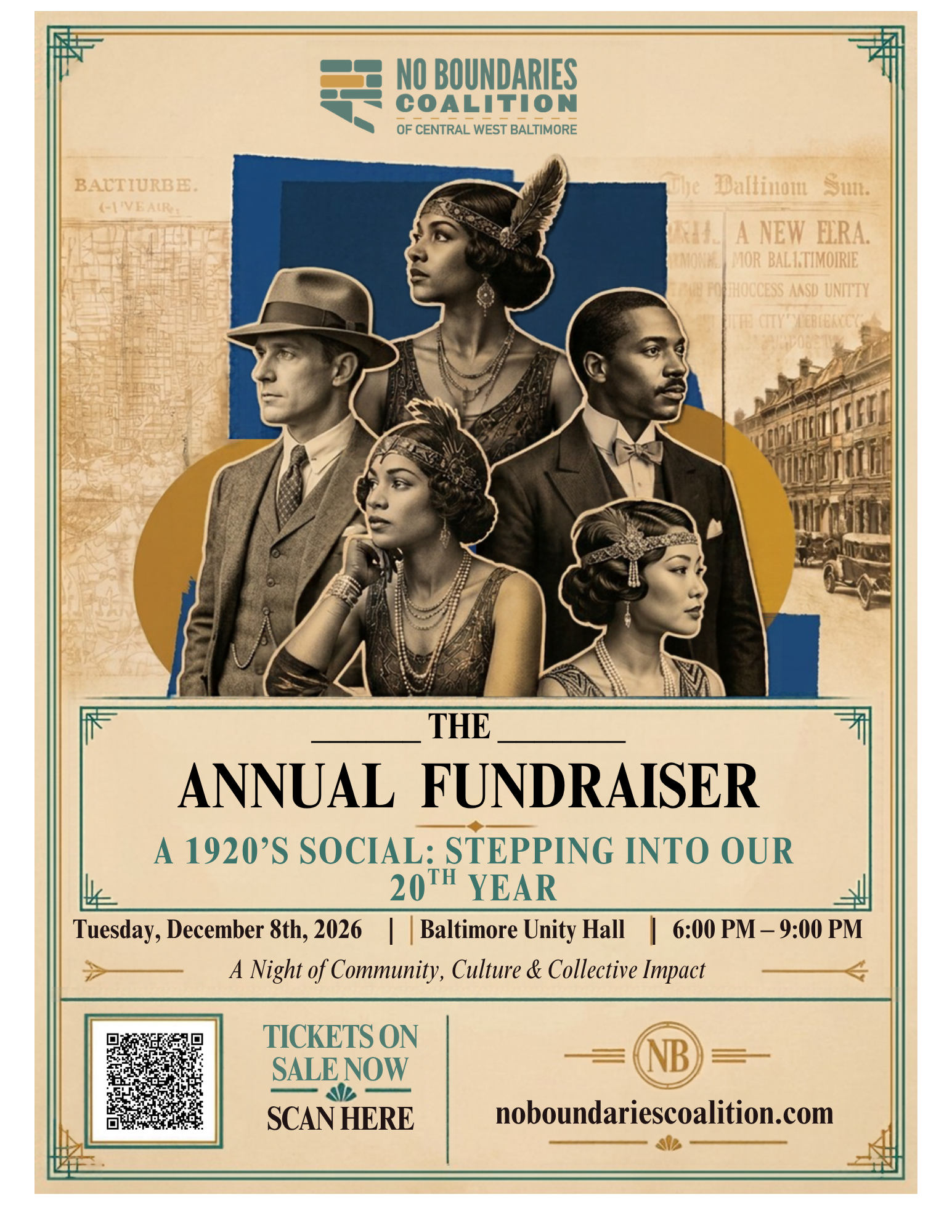 A 1920's Social: Stepping into our 20th year! image