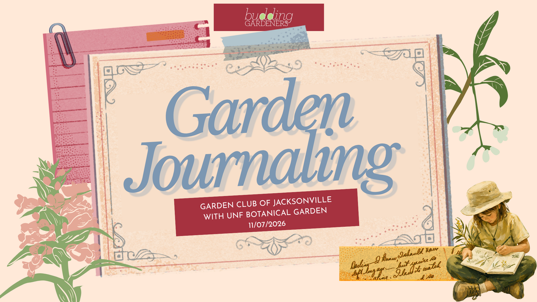 Budding Gardeners: Garden Journaling image