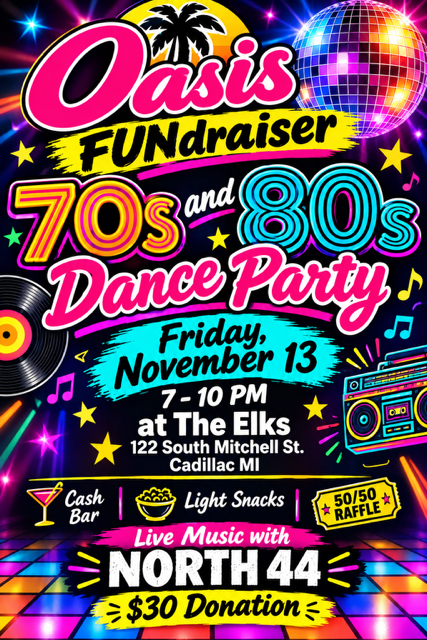 Oasis Fundraiser Dance Party image