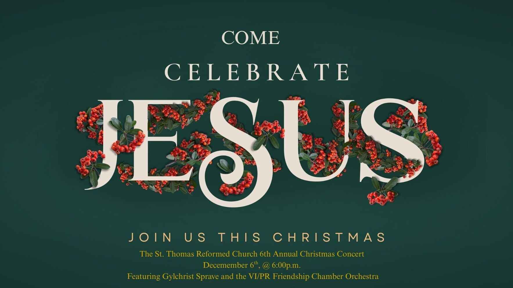STRC's 6 Annual Christmas Concert image