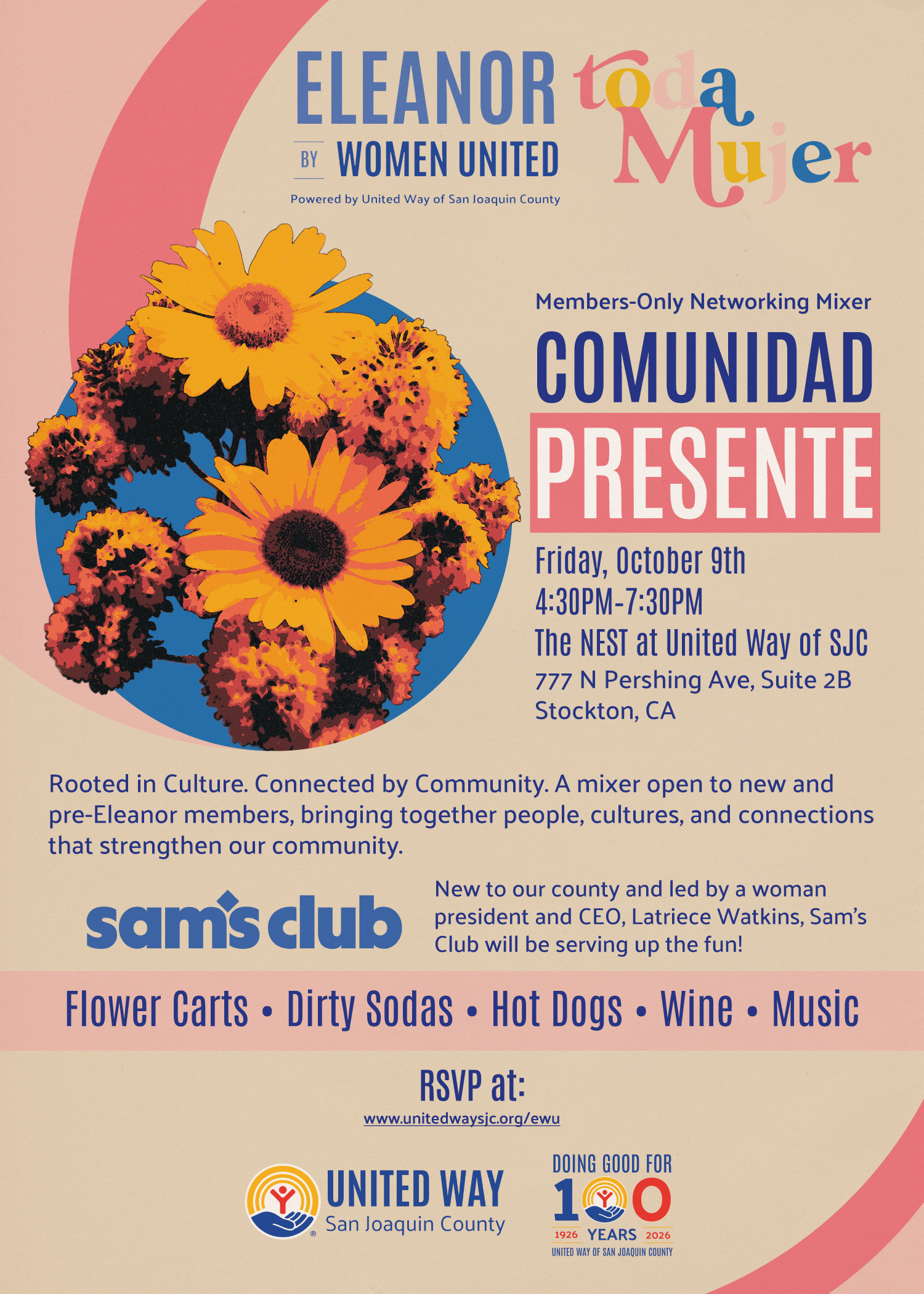 Eleanor By Women United Members-Only Mixer with Toda Mujer image