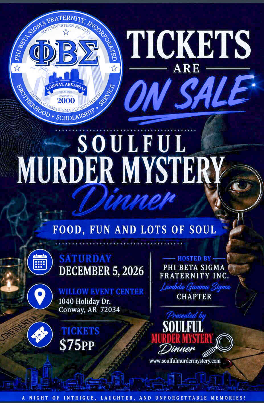 Soulful Murder Mystery Dinner image