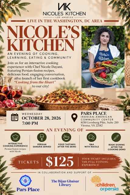 Nicole's Kitchen Persian Fusion Recipes image