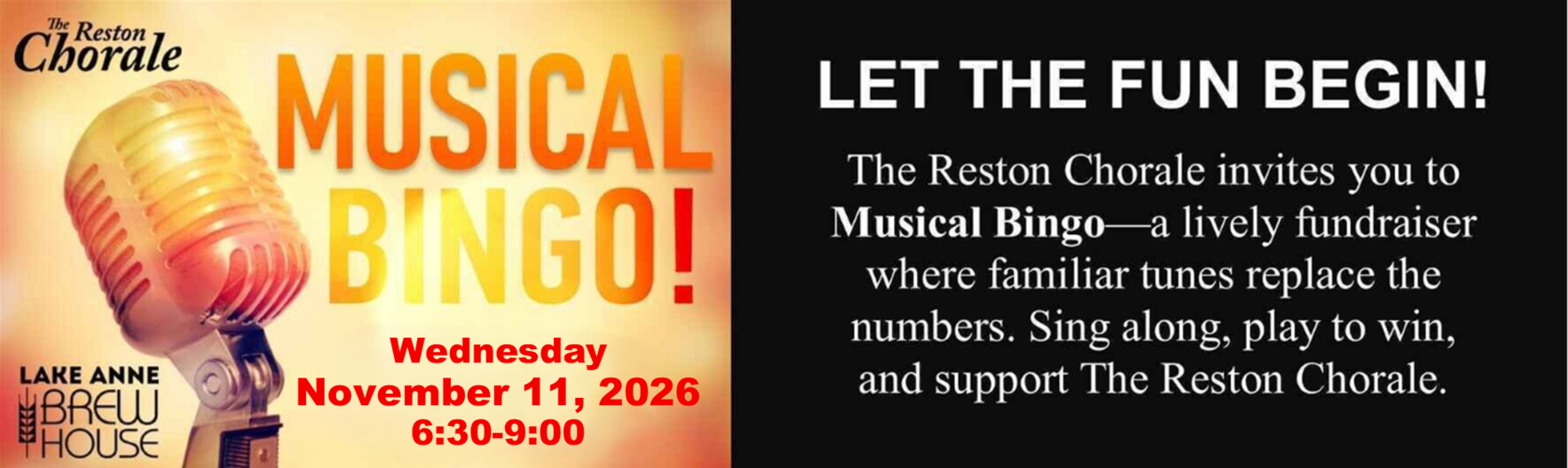 Musical Bingo - November 11, 2026 image