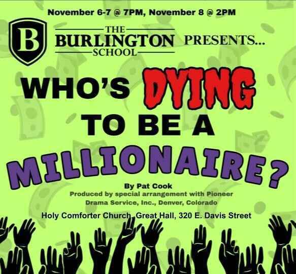 2026 TBS Fall Play - Who's Dying to be a Millionaire image