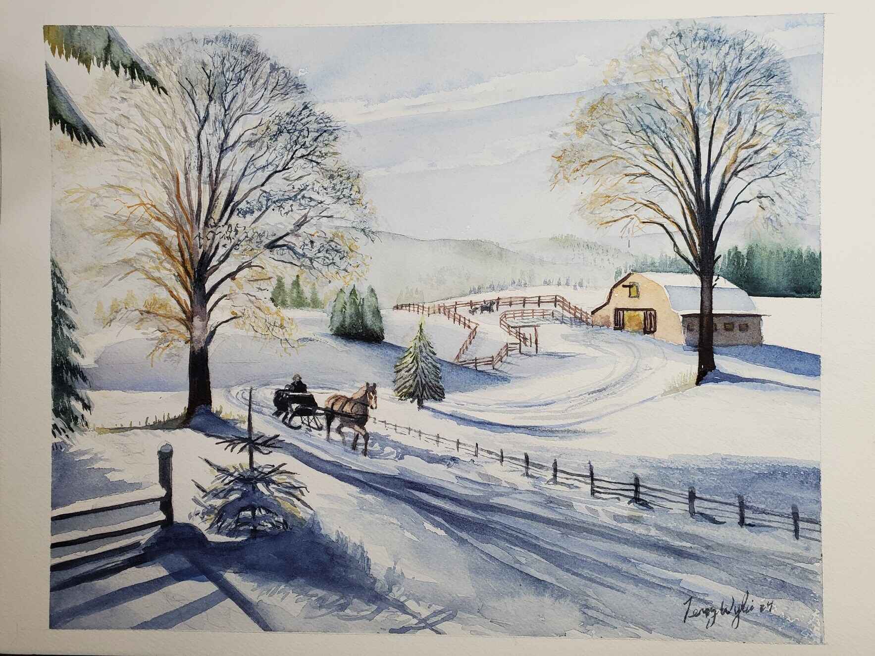 2026-A4 - A Watercolor Holiday: Painting the Season with Terry Wylie image
