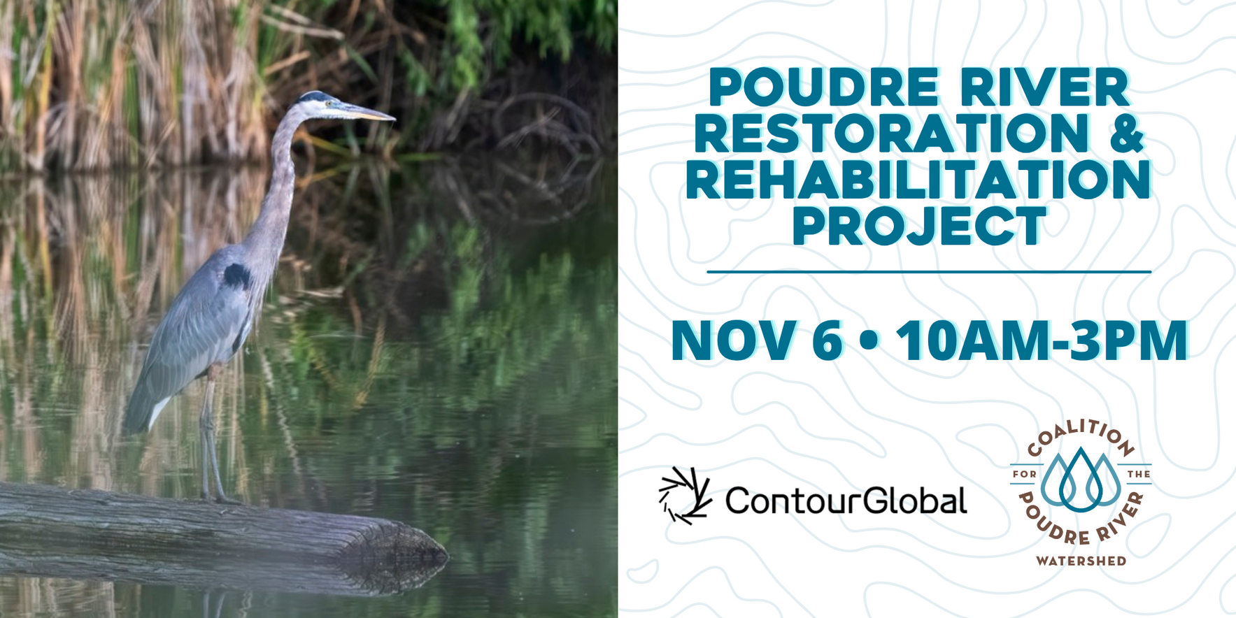 Poudre River Restoration and Rehabilitation Day - Nov. 6 image