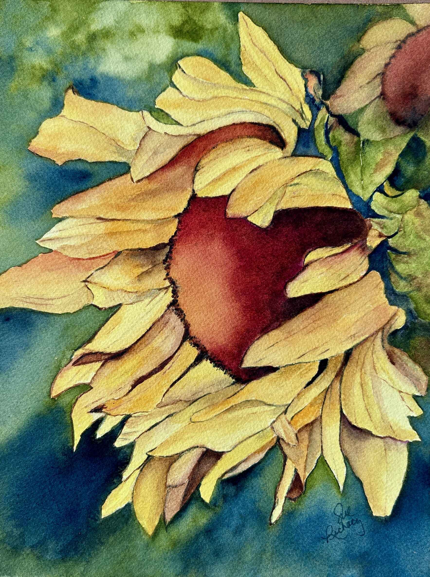  2026-A4 - Beginner Watercolor Techniques Weekend Workshop - Sue Lichacz image